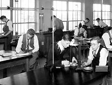 A classroom from the YMCA's educational program