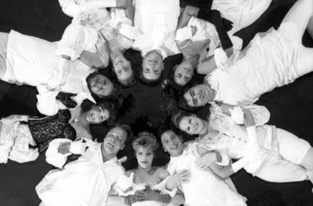 The cast of La Ronde, 1989.