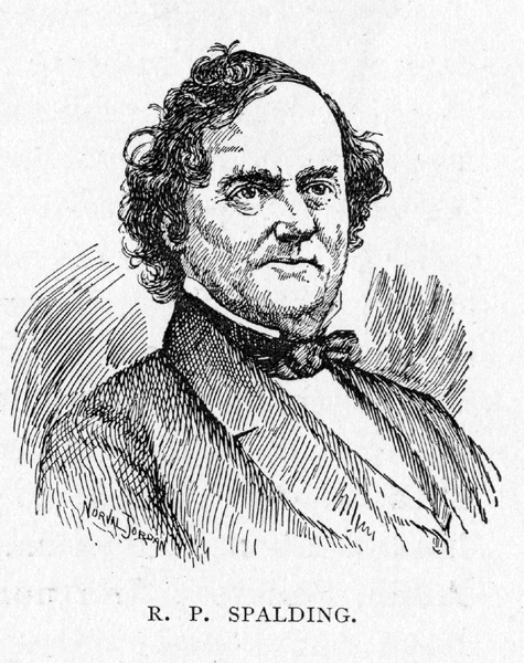 drawing of R. P. Spalding