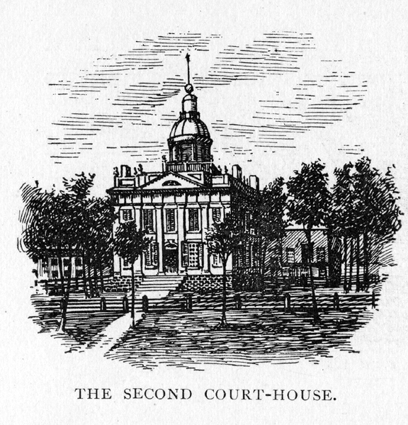 drawing of The Second Court-House