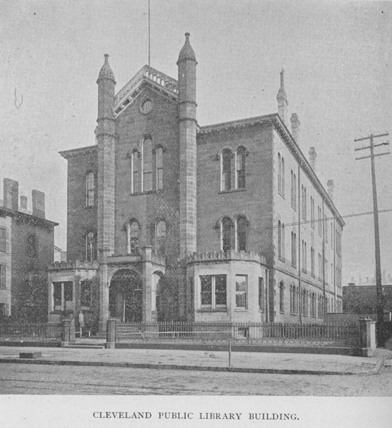 photograph of Cleveland Public Library Building