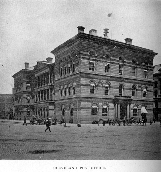 photograph of Cleveland Post-Office