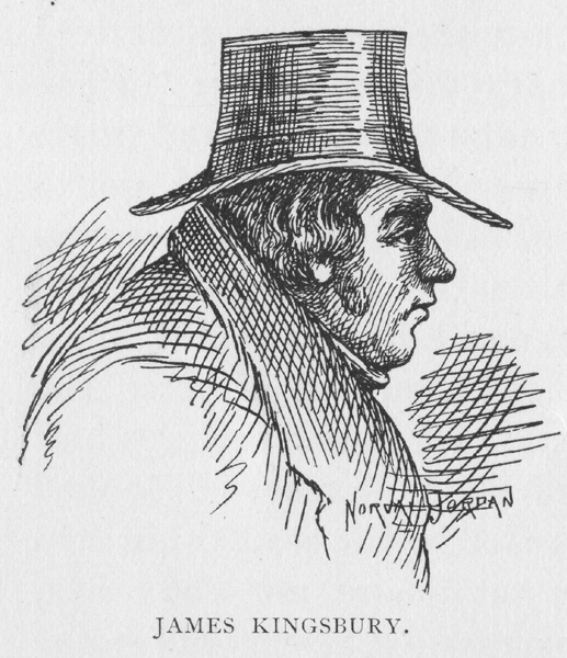 drawing of James Kingsbury