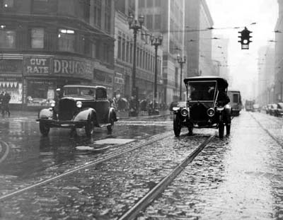 Downtown Cleveland, 1930's