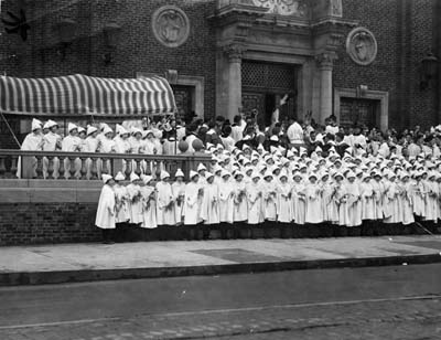 Festival of Easter Lilies, St. Aloysius, 1936