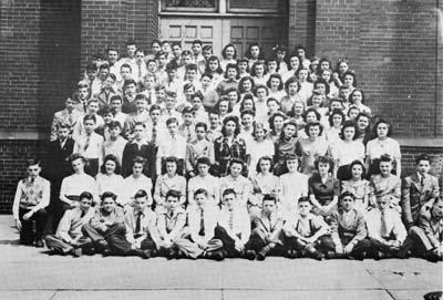 Graduating Class, St. Aloysius, 1944