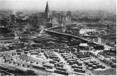 Cleveland's industrial basin, 1930s