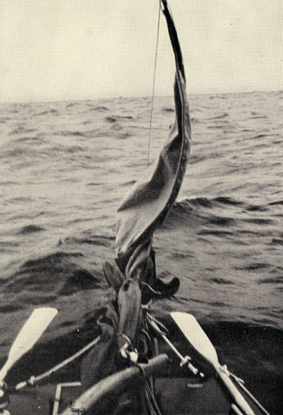 Photo of jigger sail