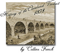 Table of Contents of History of the Cleveland Viaduct by Collins French