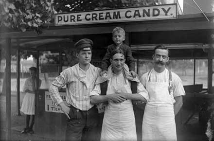 Candy stand at Euclid Beach