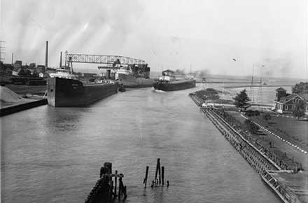Lorain, Ohio Harbor, 1936