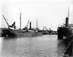 Photo of vessel in Conneaut harbor