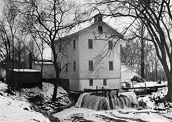 Old Grist Mill on Canal Road, 1942 