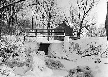 Winter scene near Canal Road, 1942