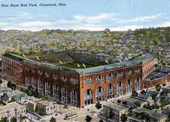 Postcard of League Park