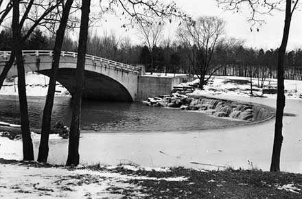 Bridge in Rocky River Reservation.