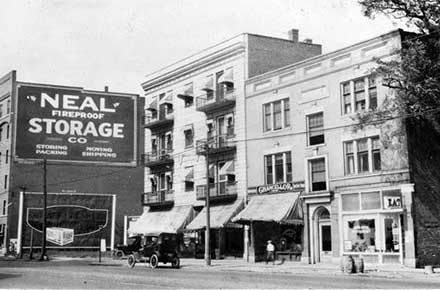 Euclid Avenue and East 116th Place, 1922.