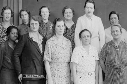 Cleveland Police Women, 1936.