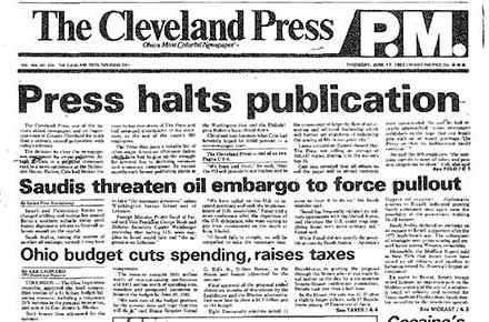 The Cleveland Press Collection : The Cleveland Memory Project
