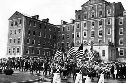 Blossom Hill Veterans Hospital dedication, 1941