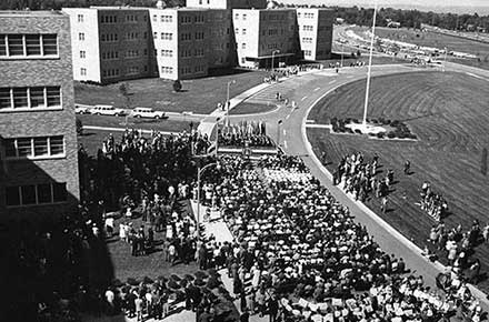 Brecksville Veterans Administration Hospital Dedication, 1961