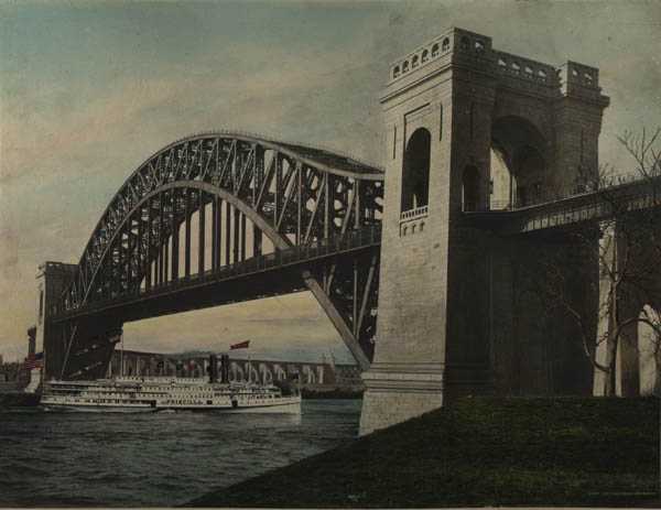 Thumbnail of the Steel Arch Bridge over Little Hell Gate, New York