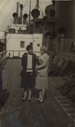 Thumbnail of on board S.S. Geo Washington, view 2