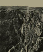 Thumbnail of the  Suspension Bridge across Royal Gorge of Arkansas River