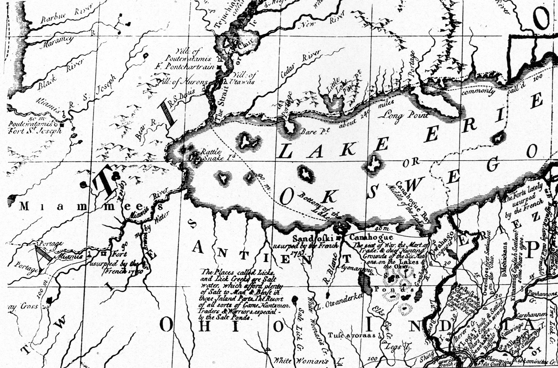 Mitchell's map of 1755