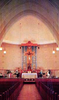 Interior of Our Lady of Czestochowa Church