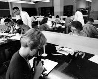 Dr. Frank DeMarinis - Biology lab, Stilwell Hall