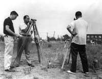 Professor Frank Gallo Surveying class