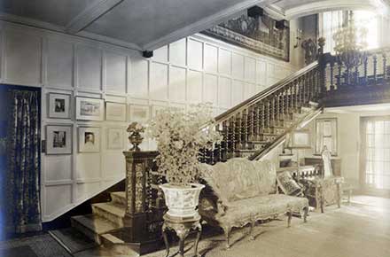 Main staircase at Glenallen.