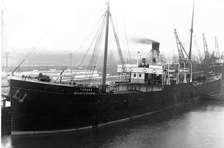 Steamer Theano of the Algoma Central Steamship Line.