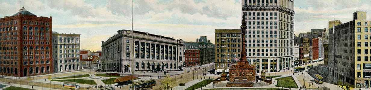 Public Square, Cleveland, Ohio, 1908