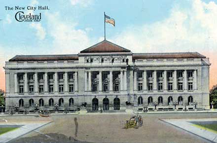 The New City Hall, Cleveland, Sixth City, ca. 1910.