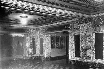 Public Hall, interior detail, 1922.