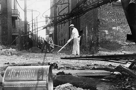 Cleaning up after the 1966 Hough riots