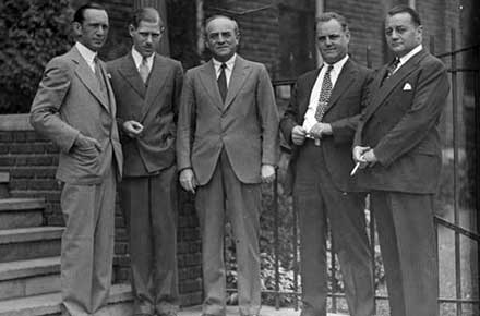 Executives of Industrial Rayon Corp., 1938