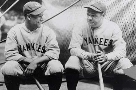 Lou Gehrig & Babe Ruth, 1927