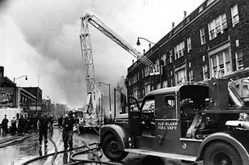 Fires at E. 103rd & Superior Ave. , 1968