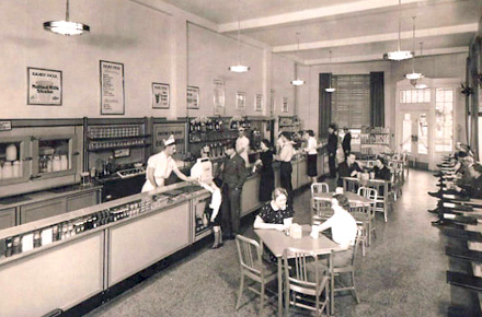 Customers at Dairy-Dell.