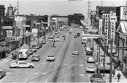 Downtown Lorain, Ohio, 1964