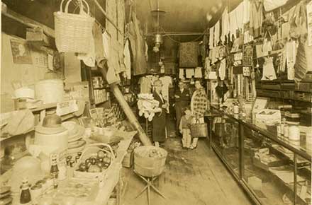 A gathering at Galbraith's General Store