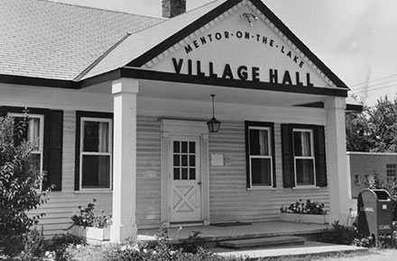 Mentor-on-the-Lake Village Hall building, 1965