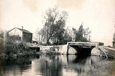 Lock, Ohio Canal, Barberton, Ohio