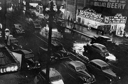 Playhouse Square in March of 1940