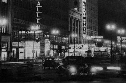 Playhouse Square in ca. 1955