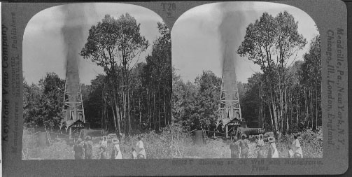 Shooting an Oil Well with Nitroglycerin, Penna